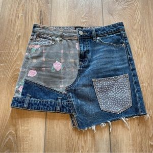 Urban Outfitters BDG Patchwork Denim Skirt